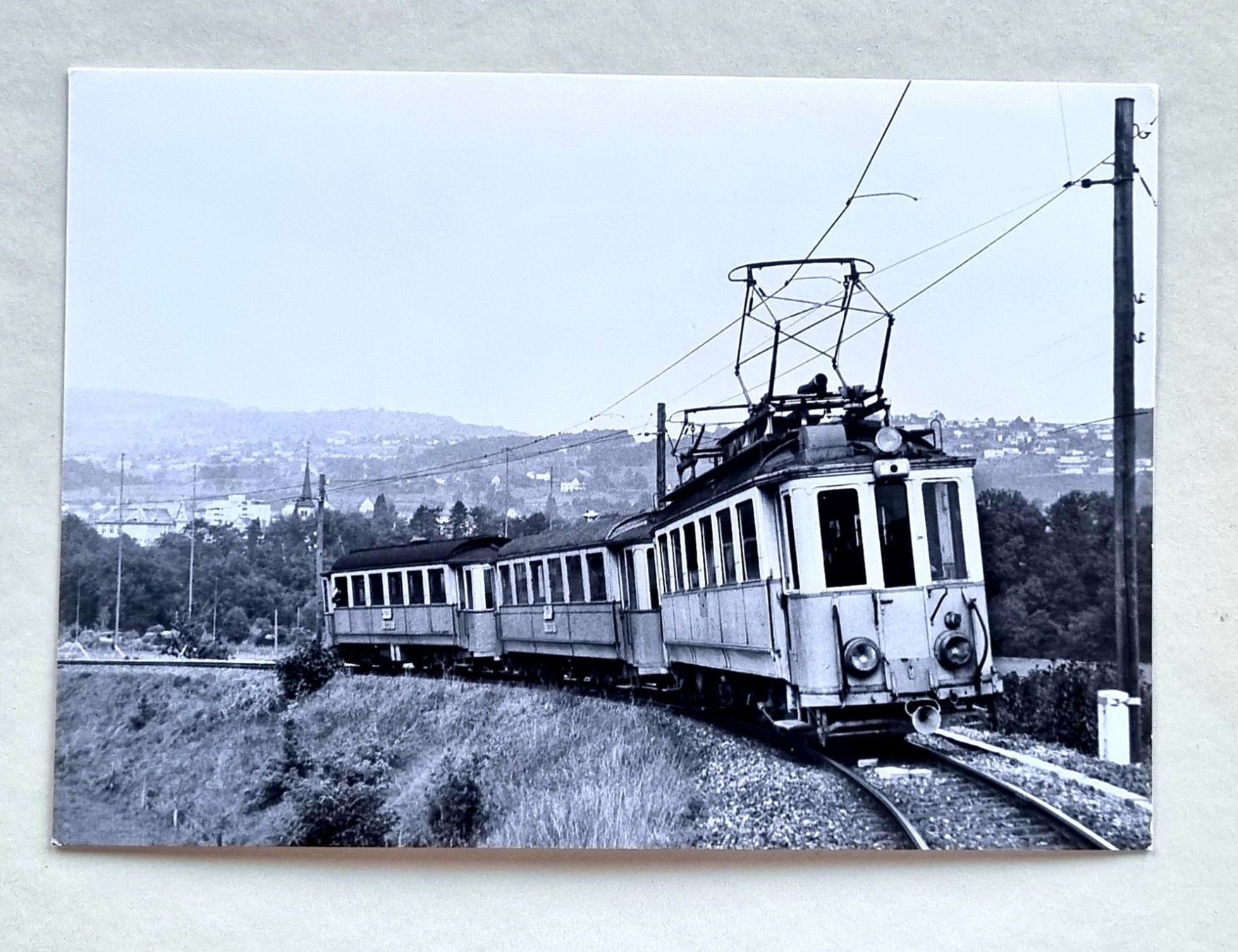 Cartoline postali: Bremgarten-Dietikon Bahn - Photo Veritable - 1968 – Usato da Rothrist venduto da RROENK