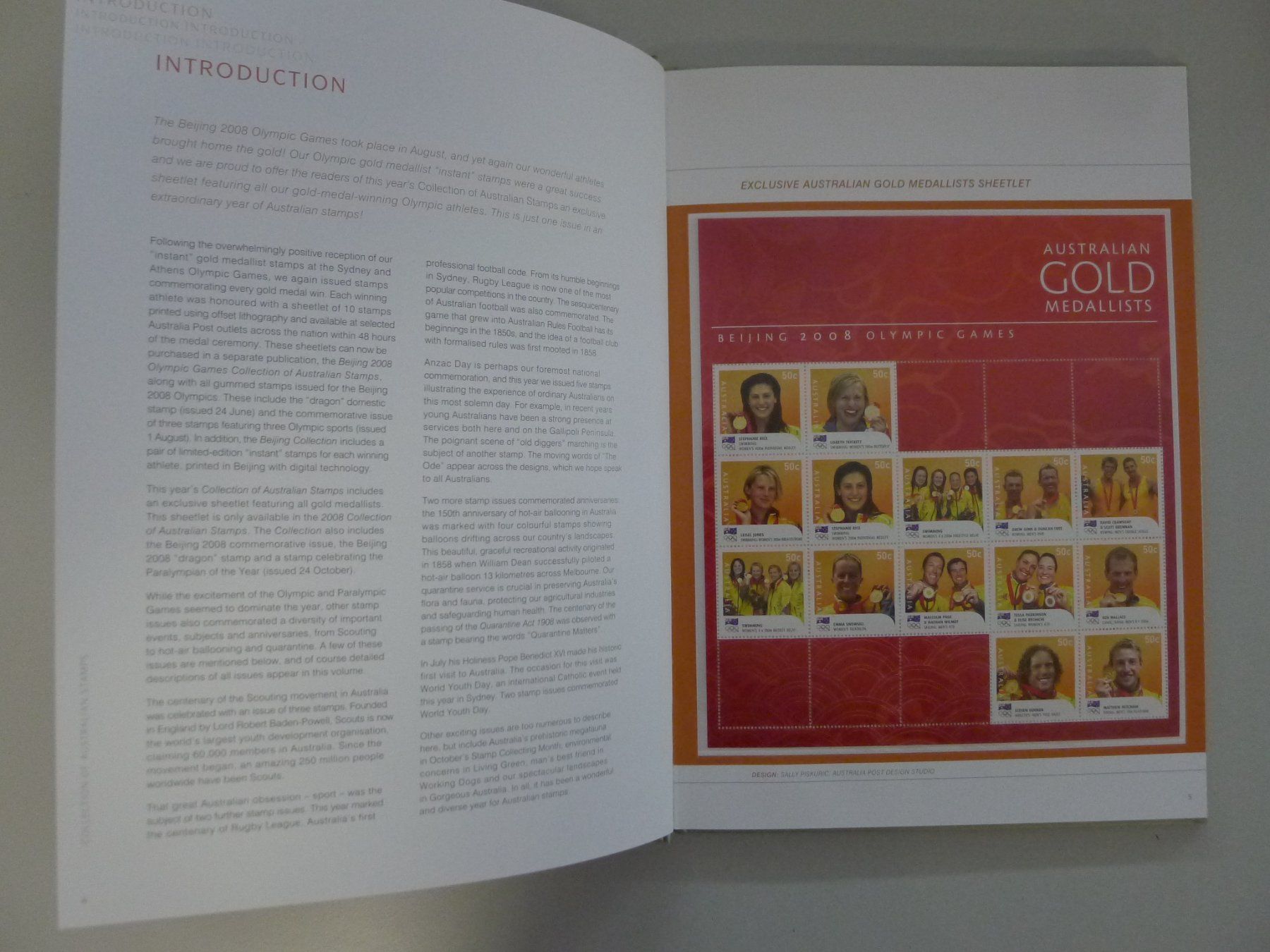 Tutti i francobolli: 2008, Australien, Jahresbuch mit postfrischen Marken – Usato da Sursee venduto da Luzernerraute 5