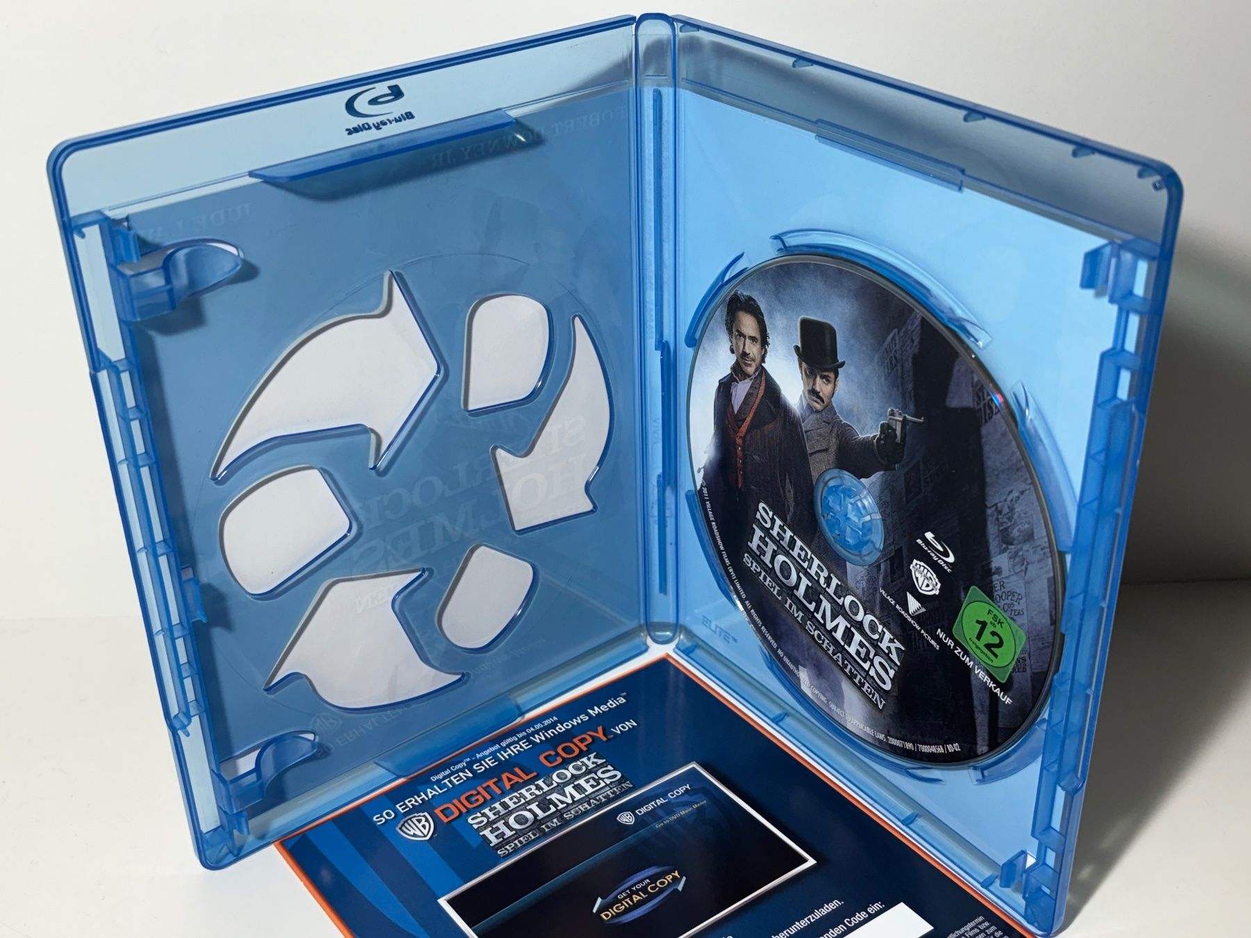 Tutti i DVDs: Sherlock Holmes 2 - Spiel im Schatten Blu Ray – Usato da Wilderswil venduto da Mr.Fury 2
