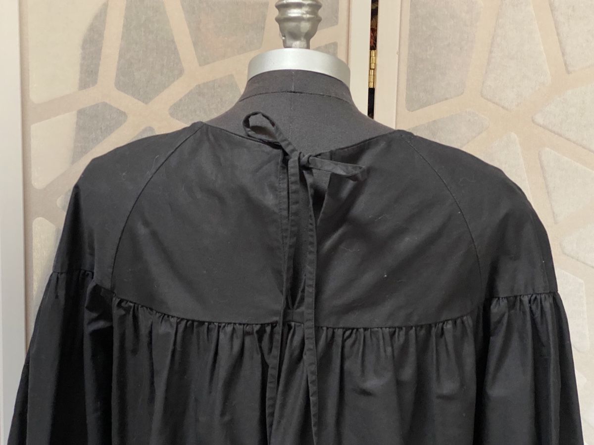 Tops: Great black poplin top with embroidery. S – Neu (gemäss Beschreibung) aus Grund b. Gstaad von PlageNeige 5