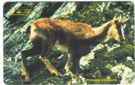Telefonkarte Andorra AND-057 Gemse /Chamois