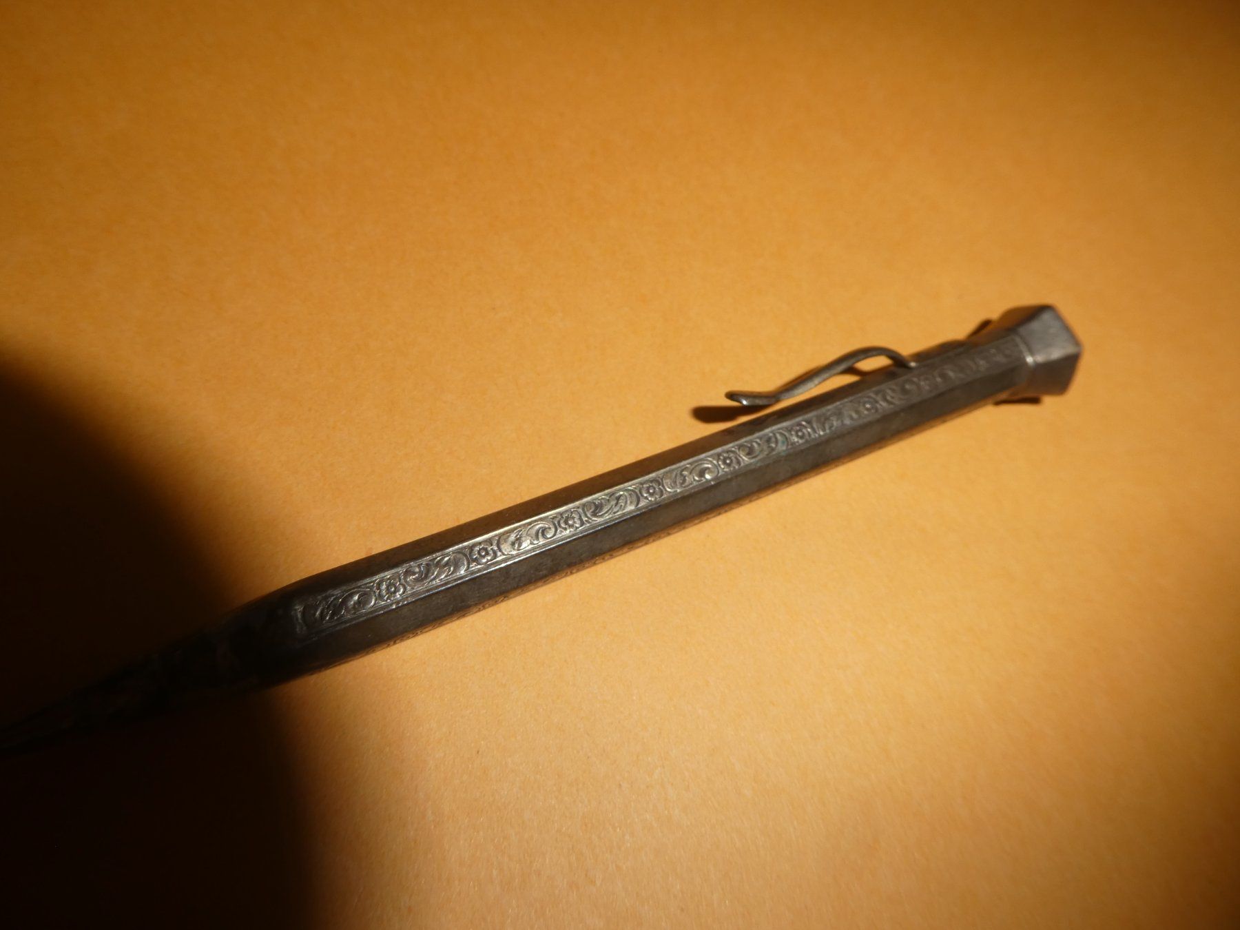 Penna & Evidenziatori: Schreiber Stifthalter silber 835 – Usato da Chur venduto da Diversico2010 2
