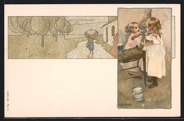 sign.G. Th. von Kempf: Baby möchte sein