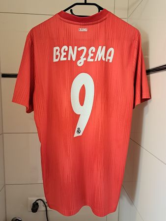Benzema Trikot Original Real Madrid Maillot Adidas