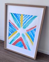 Wings of Color– Original Abstract Watercolor Painting