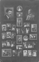 34-Bilder-Ansichtskarte von 1912, wohl REKORD