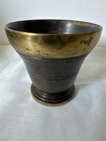 Antiker Mörser Messing Bronze Deko Vintage „Klangschale“