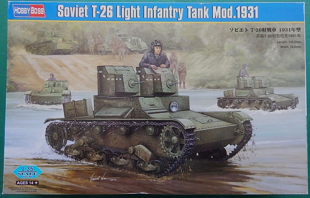 T-26 light tank model 1931 (Neuf avec emballage d'origine) à Neuchâtel ...