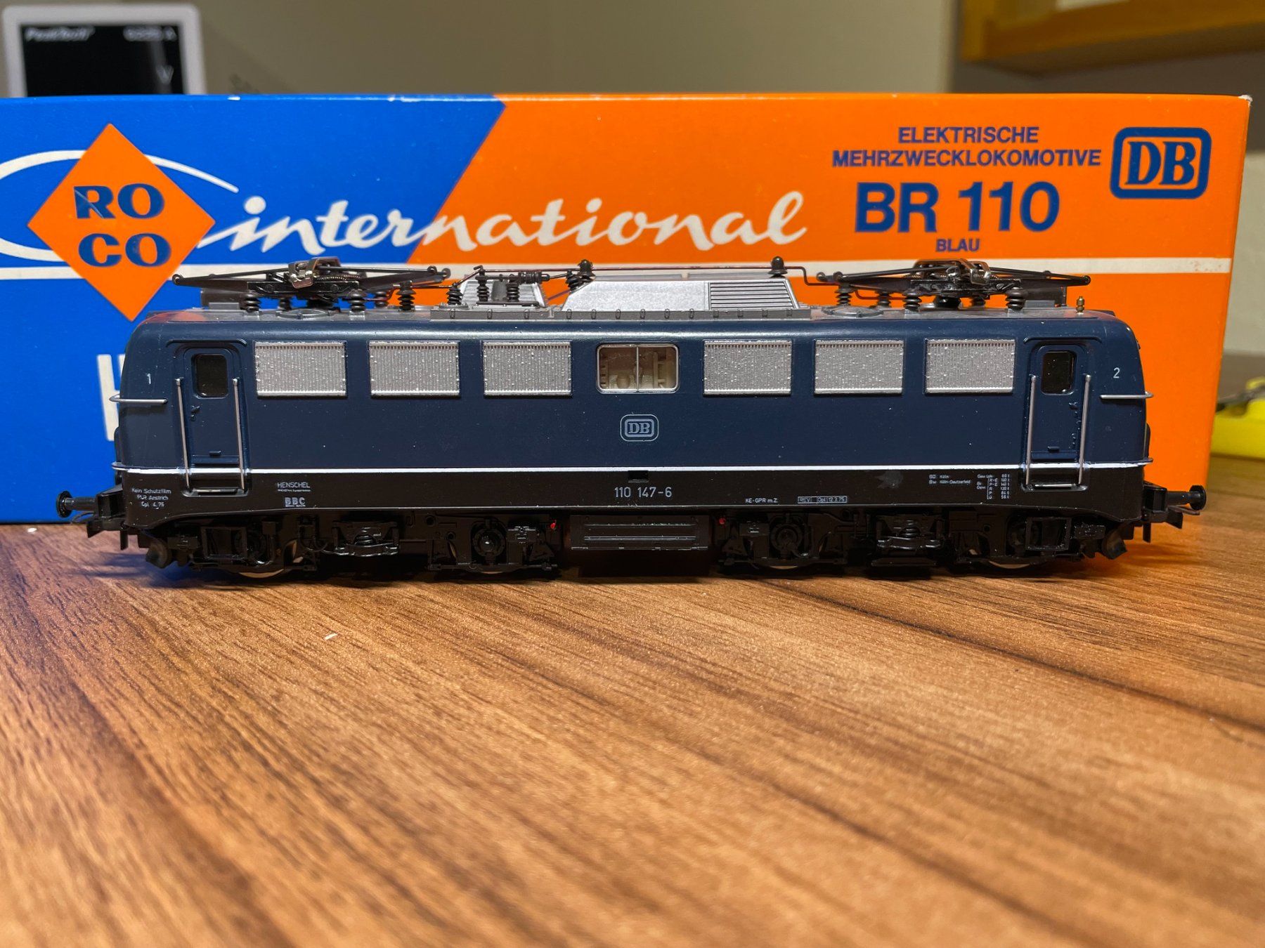 Roco Modelleisenbahnen: Roco BR 110 in DC analog – Gebraucht aus Villmergen von Mfritz 1
