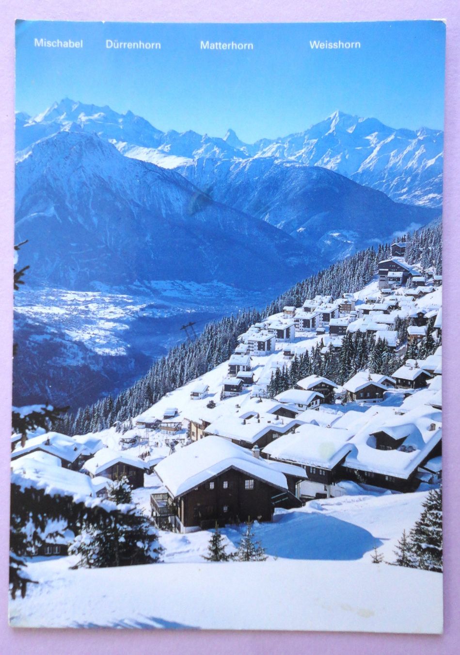 Cartoline postali: Bettmeralp 1938 m, Wallis – Difettoso da Fétigny venduto da Billy2miny