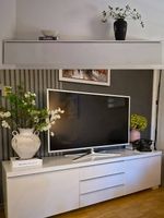 2er-Set IKEA BESTÅ BURS  TV-Bank & Hängeregal