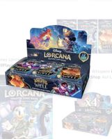 Lorcana whispers in the well booster box Display EN