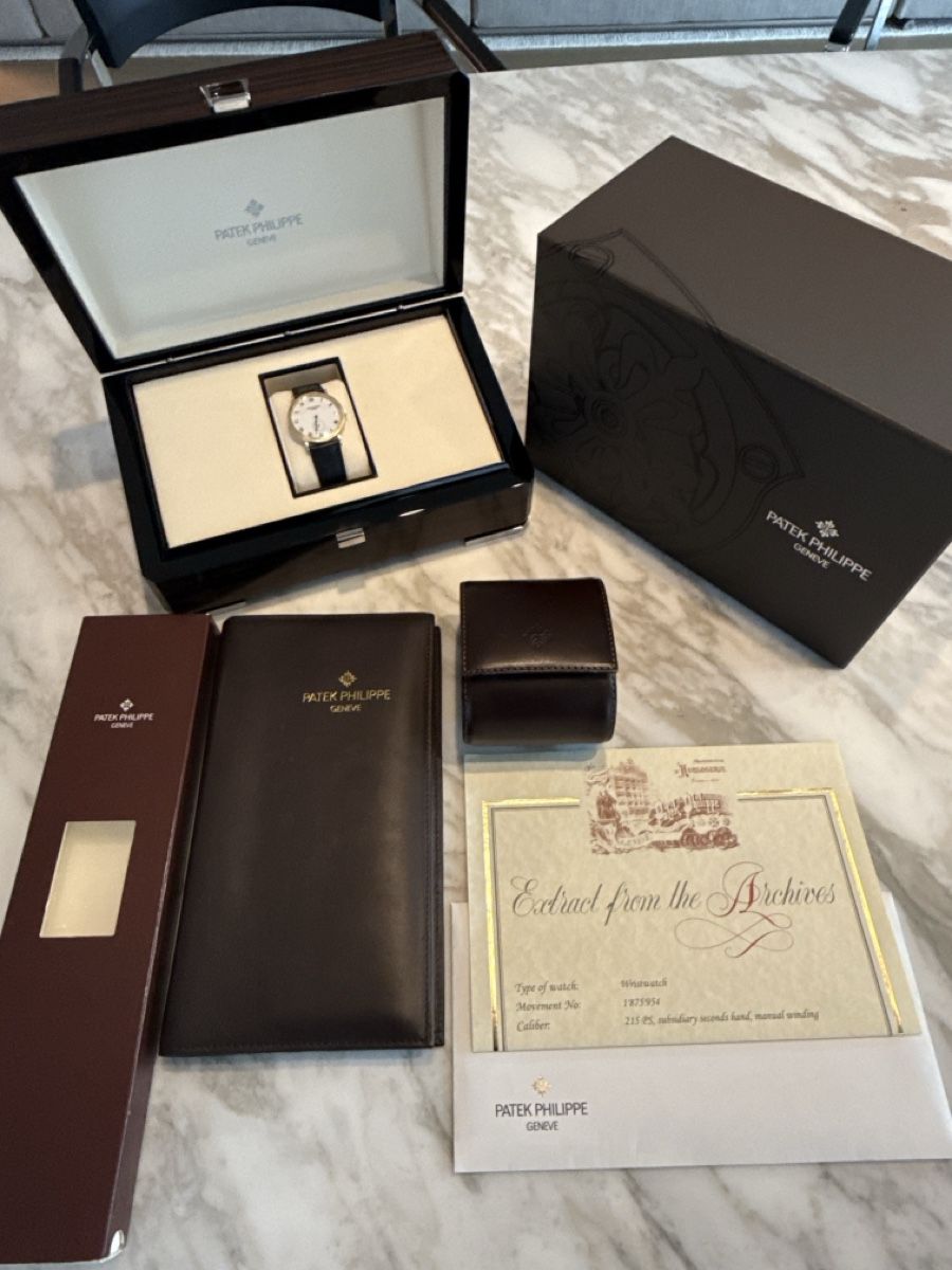 Patek Philippe Orologi: Patek Philippe Calatrava 3919J – Usato da Bissone venduto da luxuryitems 5