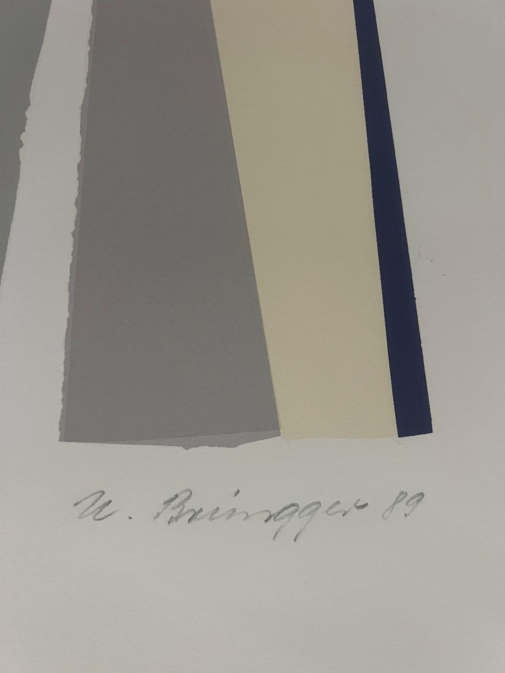 Grafiken & Lithographien: Ursula Brüngger, handsigniert und nummeriert – Gebraucht aus Rain von Pic-Ass 2