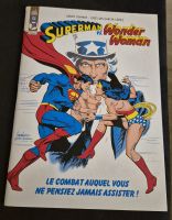 SUPERMAN VS WONDER WOMAN DC COMICS VINTAGE 1977 GRAND FORMAT