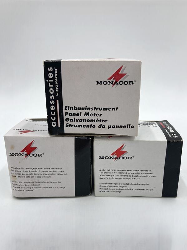 Monacor Misurare: MONACOR | Volume Meter | IS-26 | PM2 | 3er Set – Nuovo (secondo la descrizione) da Wittenbach venduto da Restwert_St-Gallen 4