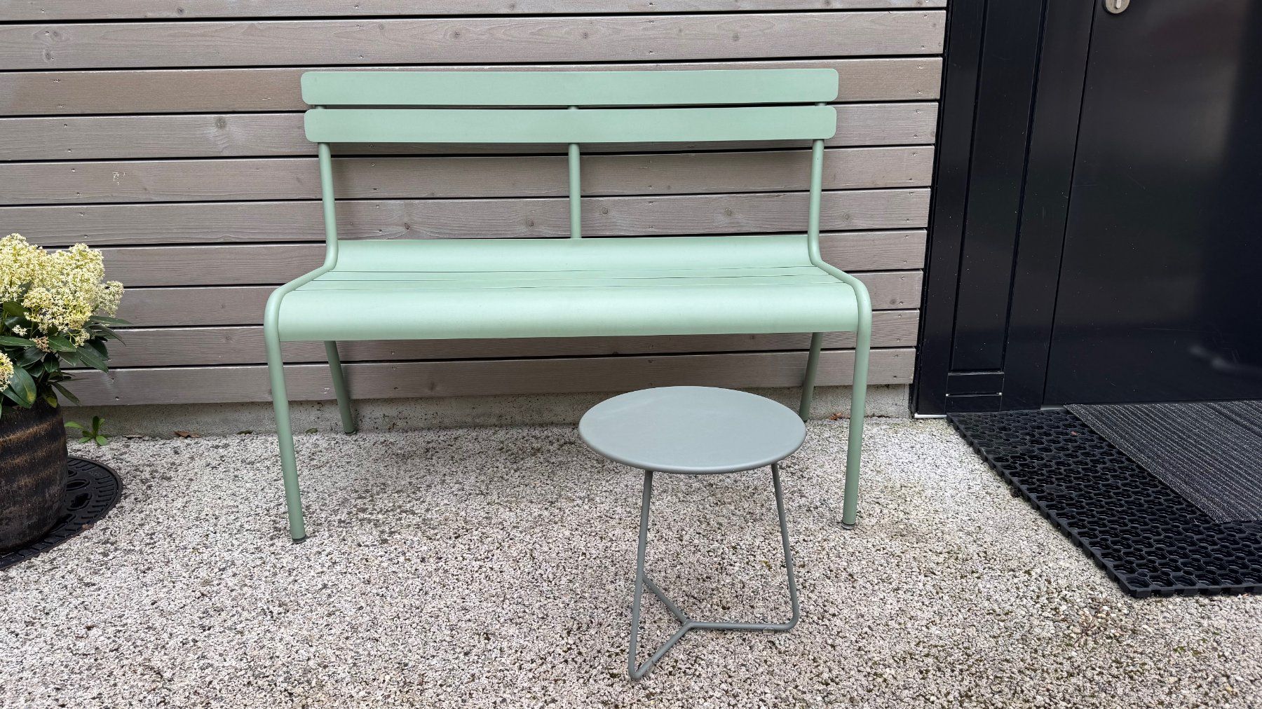 Fermob Bank Luxembourg Kaktus mit Cocotte Hocker Rosmarin (Gebraucht) in  Biel-Benken BL fr CHF 400  nur Abholung auf Ricardo kaufen