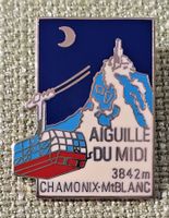 O422 - Pin Gondel Aiguille du midi Chamonix Mt. Blanc