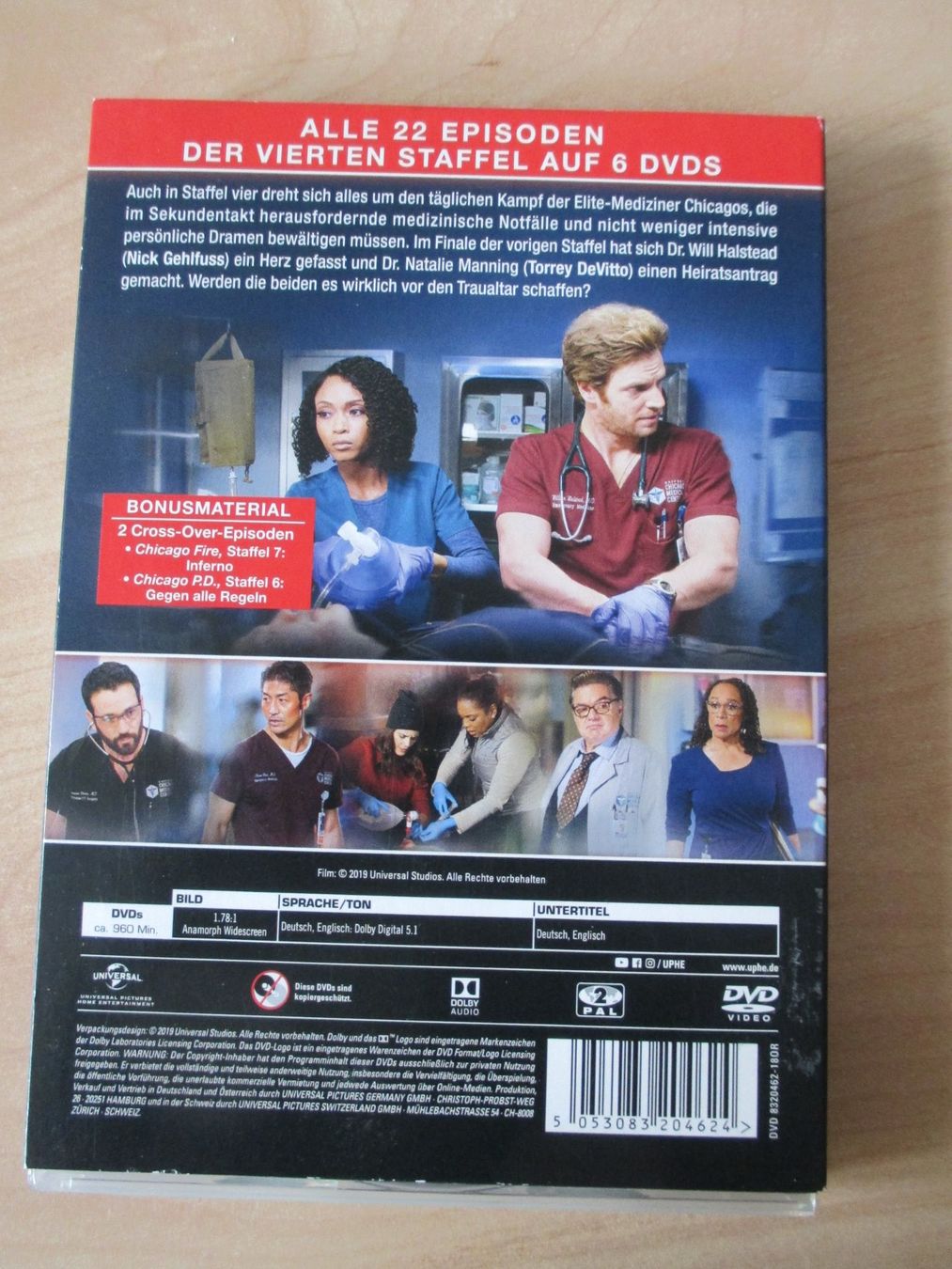 Tutti i DVDs: CHICAGO MED STAFFEL 4 DEUTSCH – Usato da Winterthur venduto da katzen07 1
