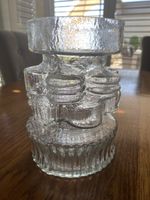 Vase Pressglas, 1960 Designer Per-Olof Ström Alsterfors SE