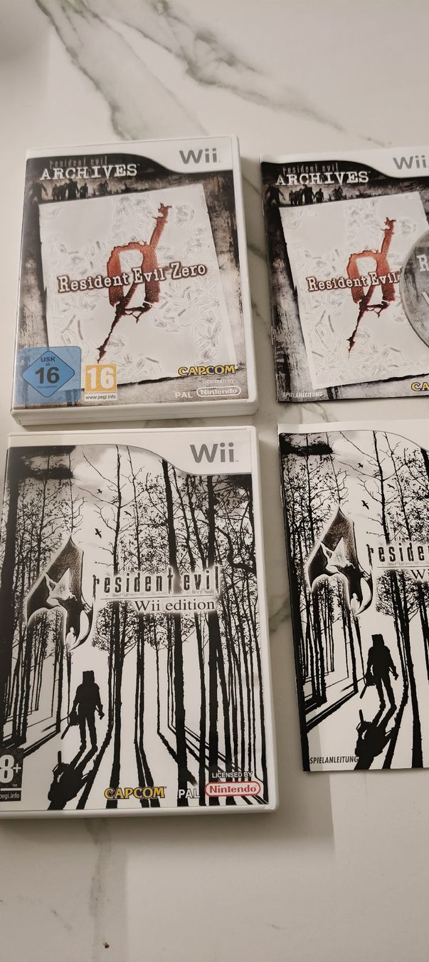 Nintendo Spiele: Resident Evil Zero + Resident Evil Wii Edition Nintendo wii – Gebraucht aus Oensingen von ece_8k7q 2
