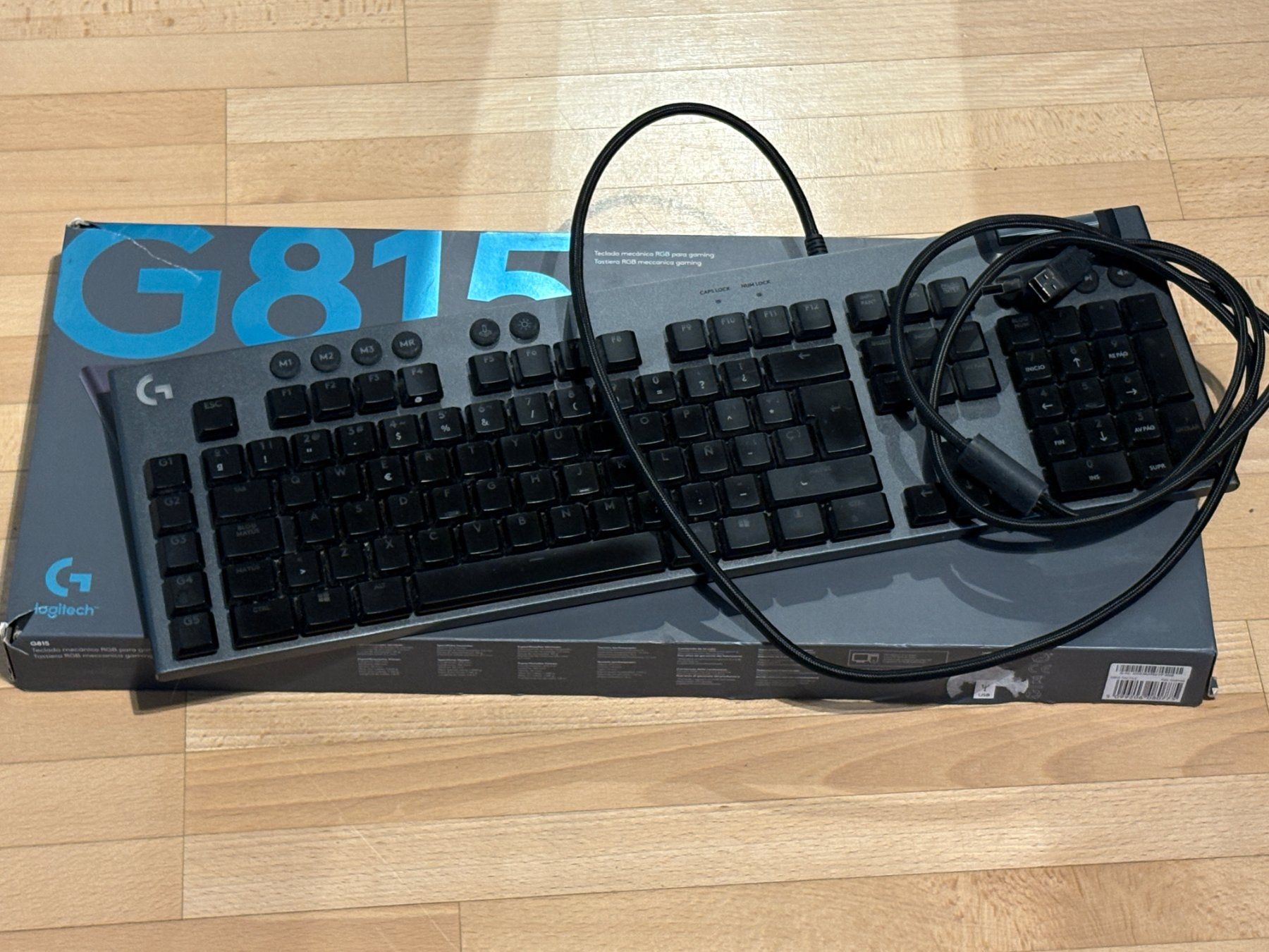Logitech Tastiere: Logitech G815 Tastatur QWERTYU – Usato da Dietlikon venduto da p0i_kyg7
