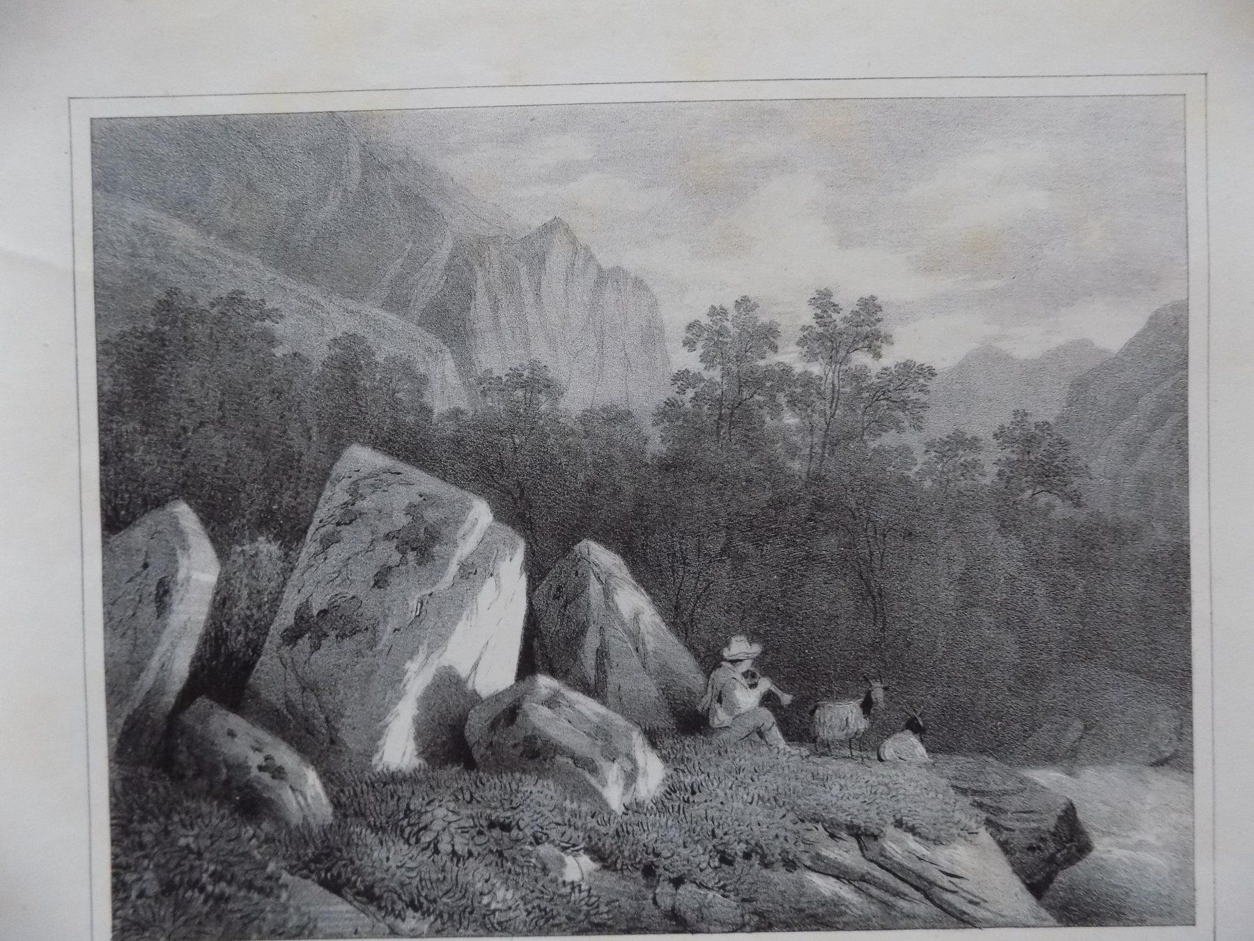 Incisioni: Meiringen Lithographie – Usato da Risch venduto da Antikfee 3