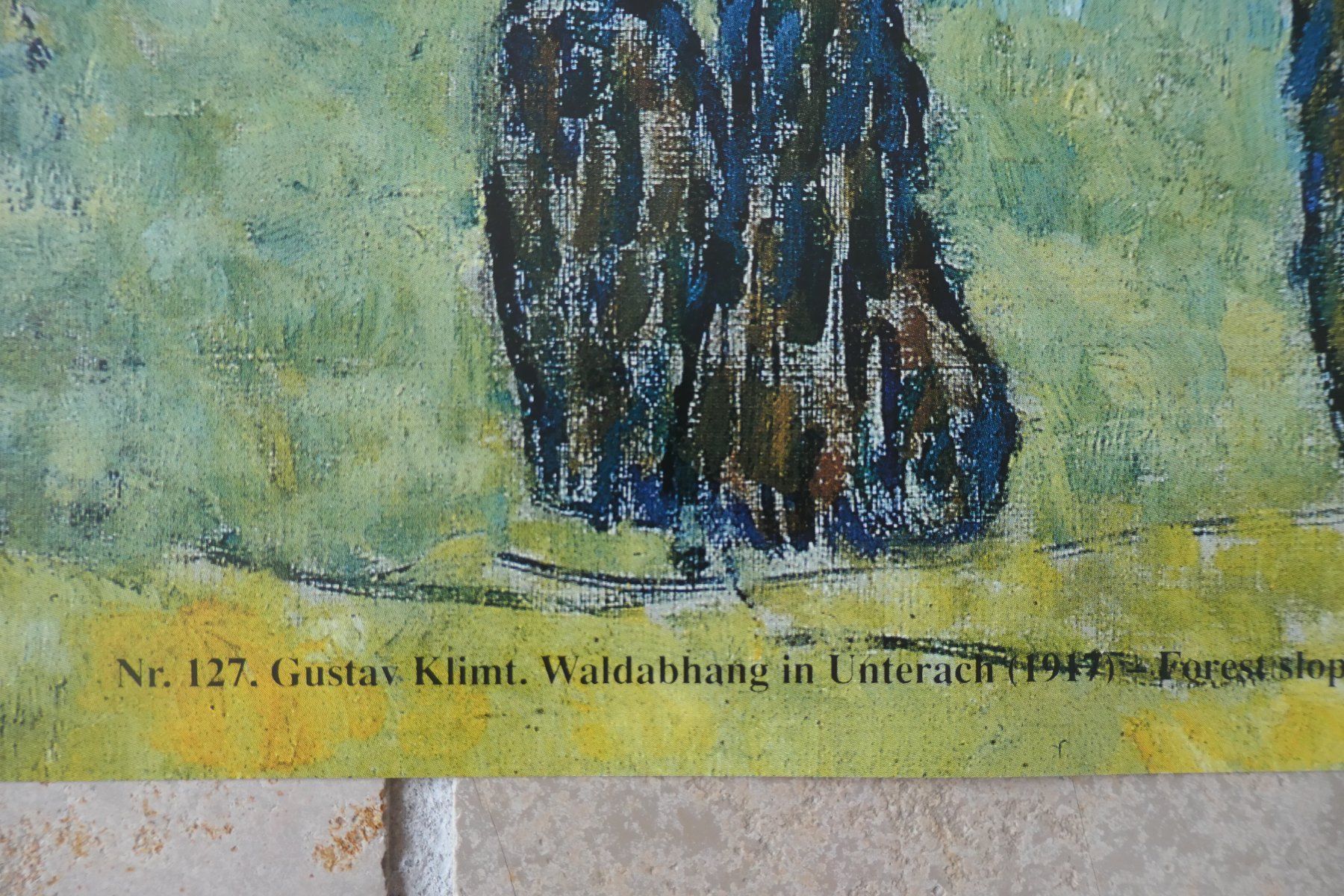 Foto & Immagini: KLIMT 3 Kunstdrucke Kuss/Adele/Waldabhang Masse im Text – Nuovo (secondo la descrizione) da Meikirch venduto da Bazooka07 6