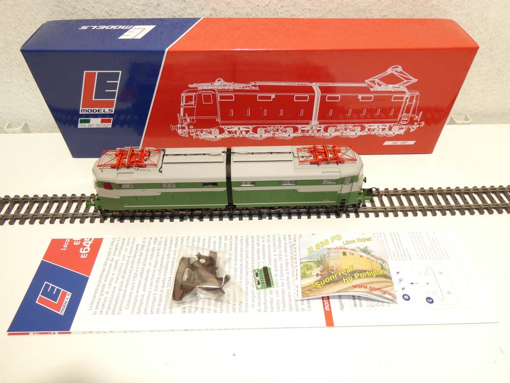 LE Models Lokomotive FS E646.002 HO 20653 (Neu (gemäss Beschreibung ...