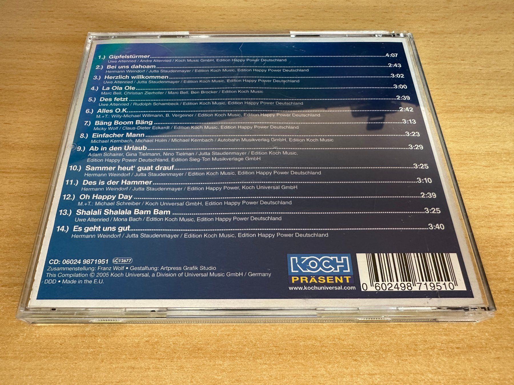 CD: V1 Klostertaler - Gipfelstürmer – Usato da Rikon im Tösstal venduto da Alpenmutz 1