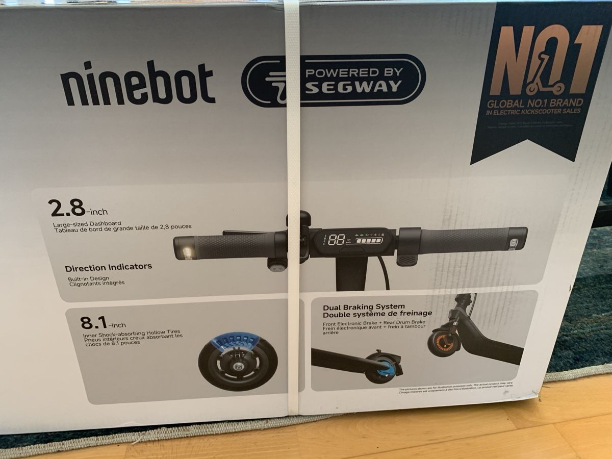 Kickboard: Ninebot E2 ll eKickScooter 25 km, 20 kmax. – Nuovo e nell'imballaggio originale da Meiringen venduto da Kathibachmann 9