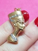 Pharao Anhänger aus 21 Karat Gold
