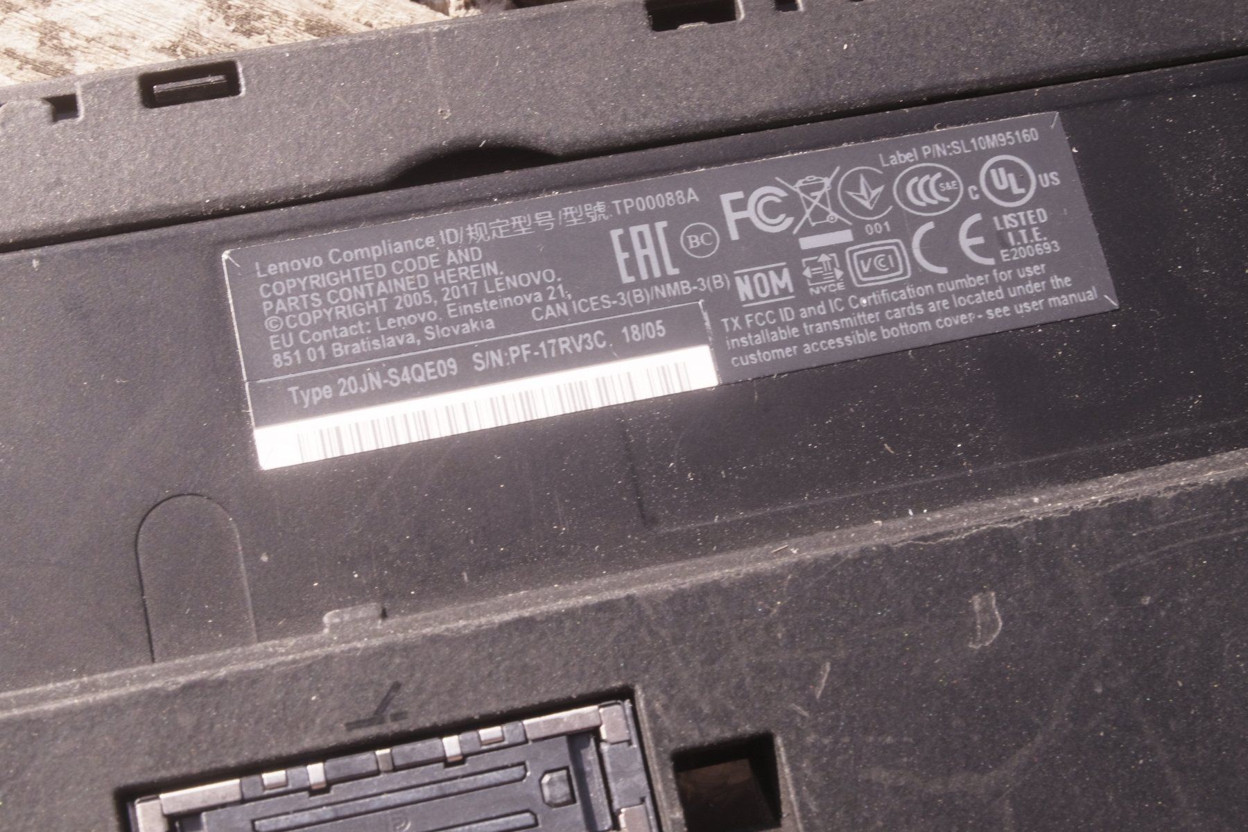 Lenovo Notebook: Defekte Lenovo Thinkpad t470 – Difettoso da Winterthur venduto da hermanadam 3