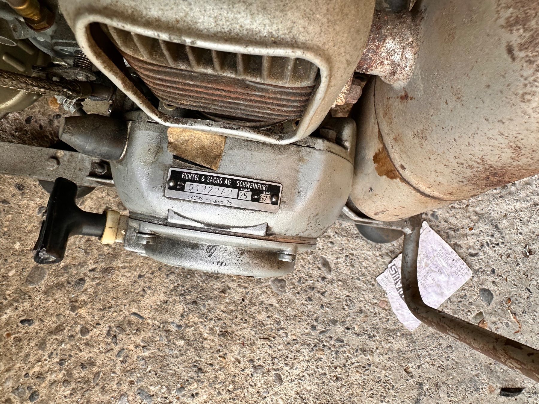 Generatori di corrente: Seltener oldtimer Stromgenerator sachs – Usato da Oberdorf BL venduto da Roeno1 2