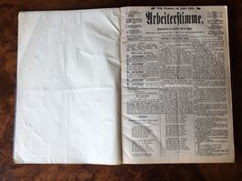 Arbeiterstimme - Zürich, 1893