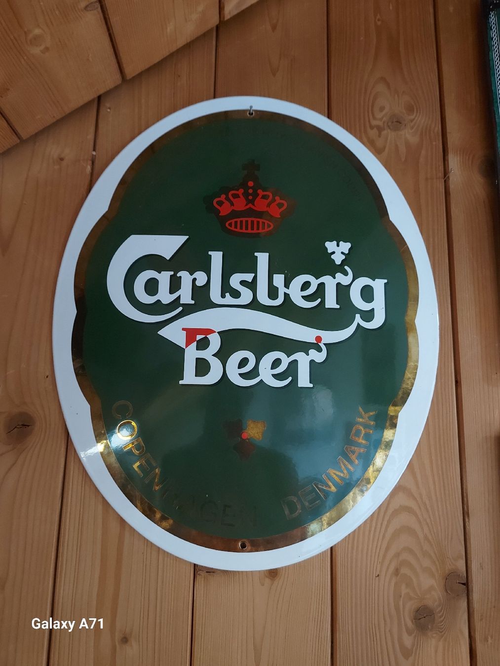 Schilder: Carlsberg Emailschild – Gebraucht aus Rumisberg von AaronRodgers81 1