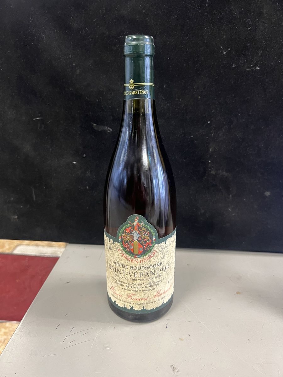 Wein: BOURGOGNE SAINT-VÉRANT 1998 – Neu (gemäss Beschreibung) aus Genève von Leboucheoreilles