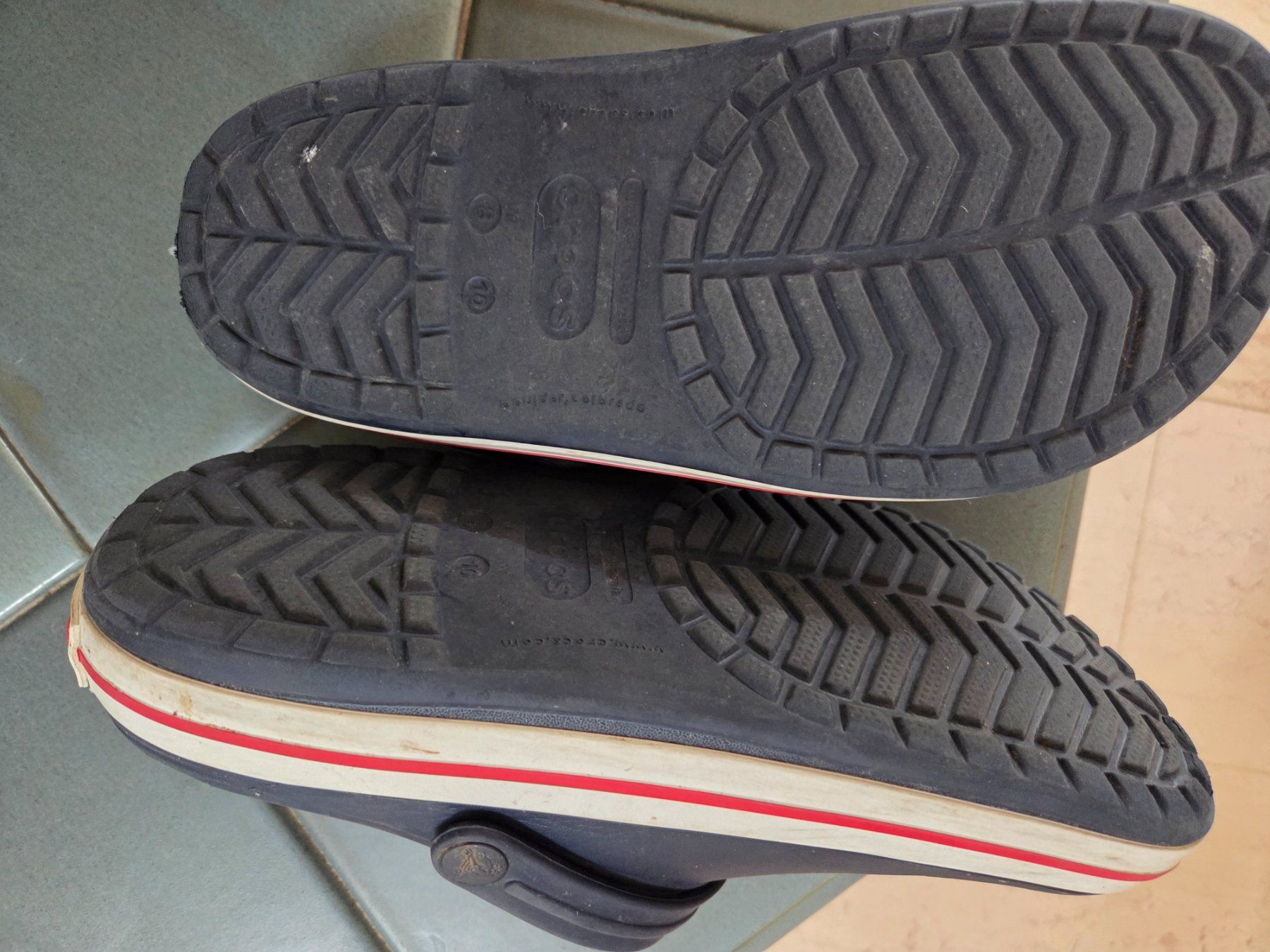 Crocs Herrenschuhe: Crocs blau Gr 8/10 – Gebraucht aus Diegten von ruz_82rp 1