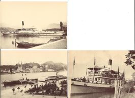 Luzern LU 3 Dampfschiff Waldstättersee Lot 2 sehr gut erhalt