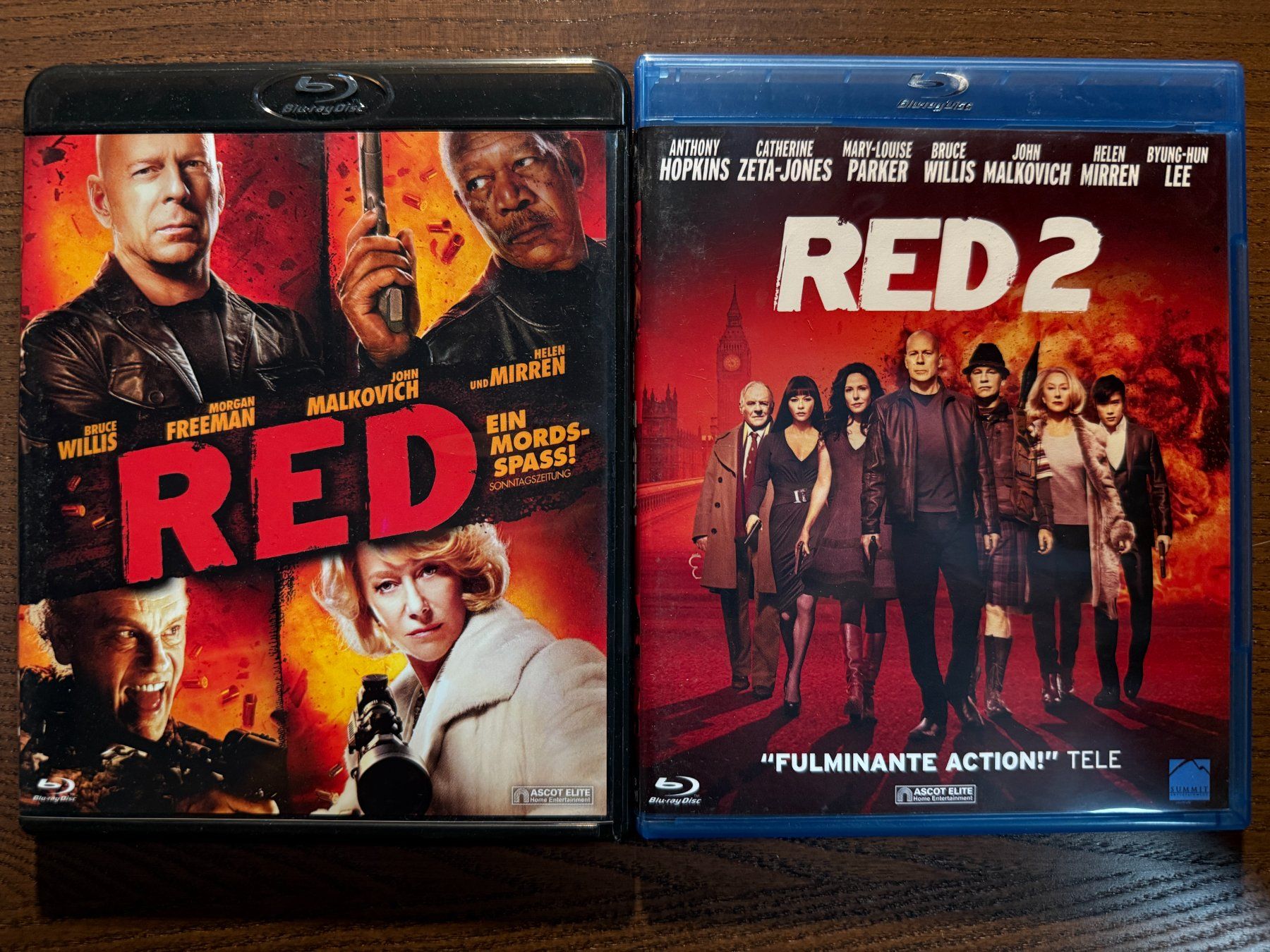 Tutti i DVDs: Red - Teil 1 & 2 – Usato da Zürich venduto da Blu-ray_ZH