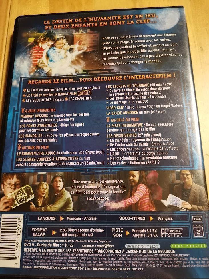 Tutti i DVDs: Mimzy DVD Französisch – Usato da Zofingen venduto da noise123 1