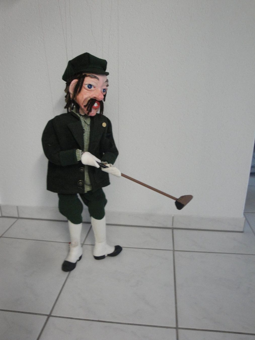 Statuette: Marionette als Golfspieler einzigartig – Usato da Bassersdorf venduto da vilpriv 3