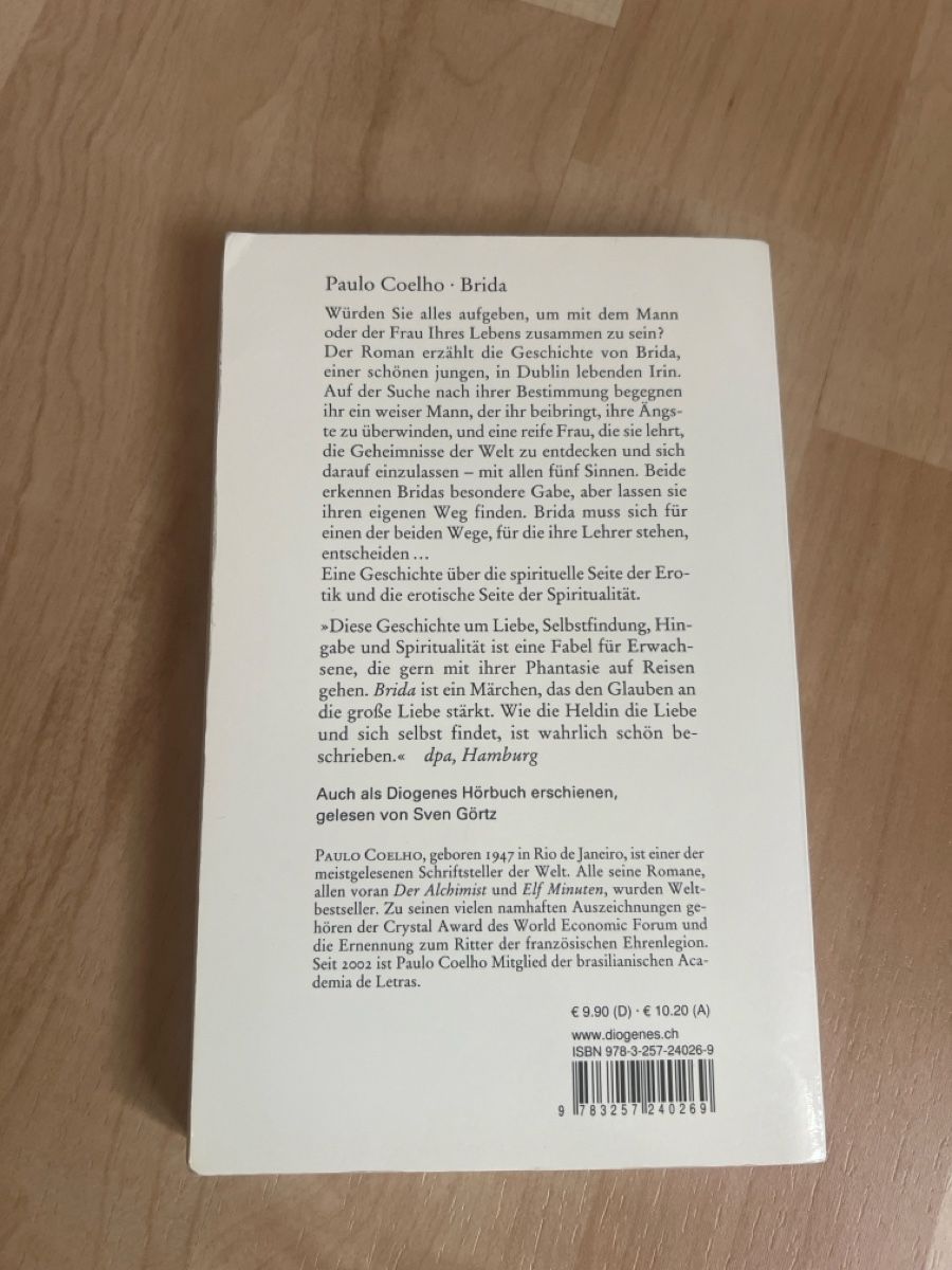Libri: Brida von Paulo Coelho  – Usato da Goldach venduto da aylight 1