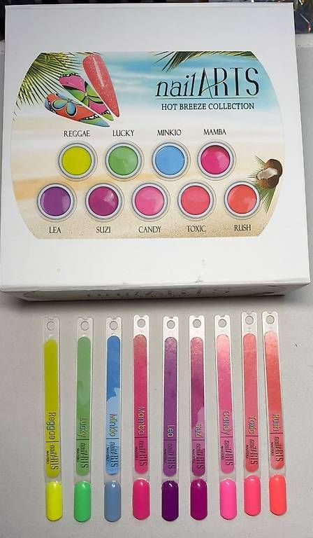 CD: NailArts Box "Hot breeze Collection" – Usato da Obergerlafingen venduto da Schlumpf02 1