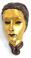 Maske Dame Wandmaske