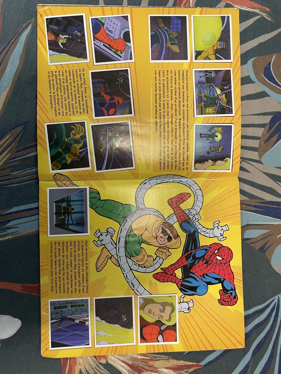 Panini Album: SPIDERMAN ALBUM STICKER PANINI 1996 COMPLET – Usato da Essert FR venduto da jsi_98j5 6