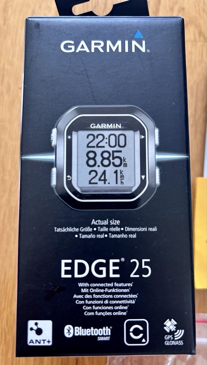 Garmin Navigatori: Garmin Edge 25 GPS Fahrradcomputer – Usato da Liebefeld venduto da Topina16