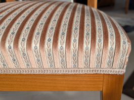 6 Stühle aus Kirschholz im Biedermeierstil