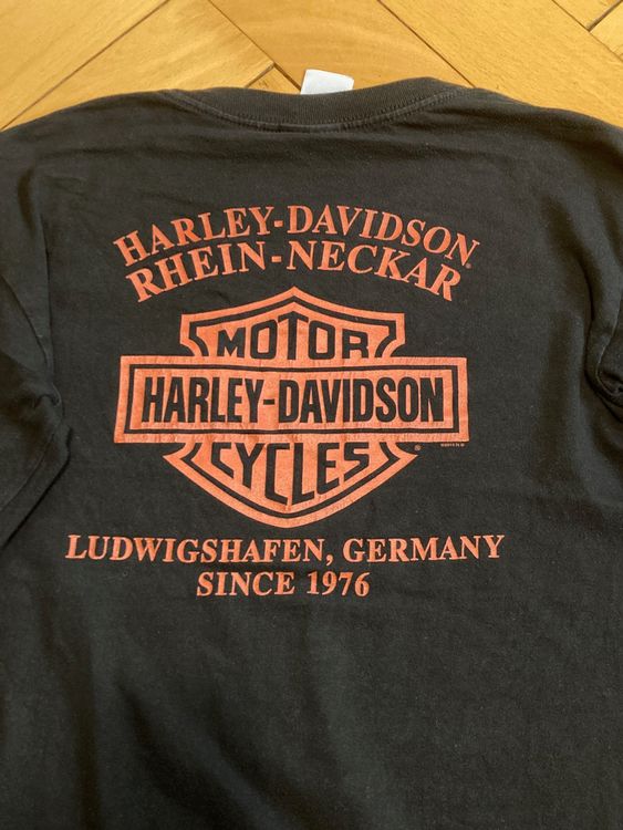Harley-Davidson T-shirt: 2014 LS Pocket T-Shirt Harley Davidson Rhein-Neckar 4 Prints – Usato da Lausanne venduto da le_souk 5