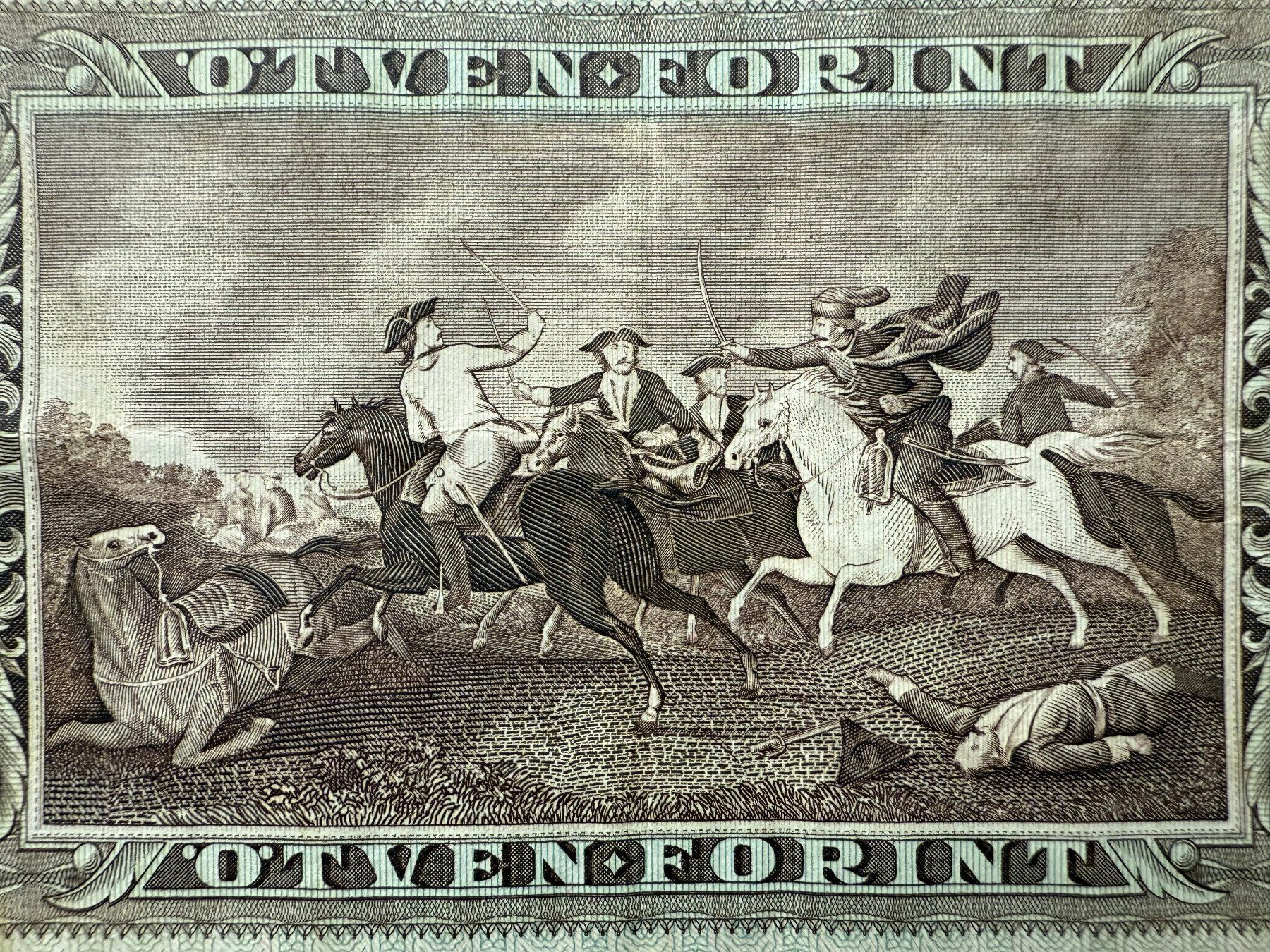 Banknoten: Budapest 1986 - Ungarn - 50 Forint – Gebraucht aus Pfäffikon SZ von Sieben77 2